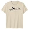 Akita Heartbeat TShirt Dog Lover Gift For Him And Her