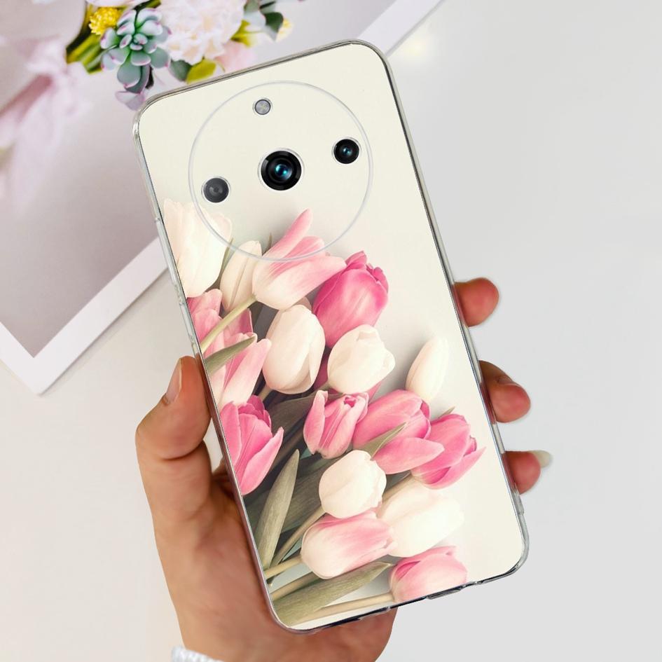 Für Realme 11 Pro 5G Hülle Luxus Traumfänger Transparentes TPU Weiche Rückabdeckung Für Realme 11 Pro Plus Stoßstange Realme11 Pro+ Fundas