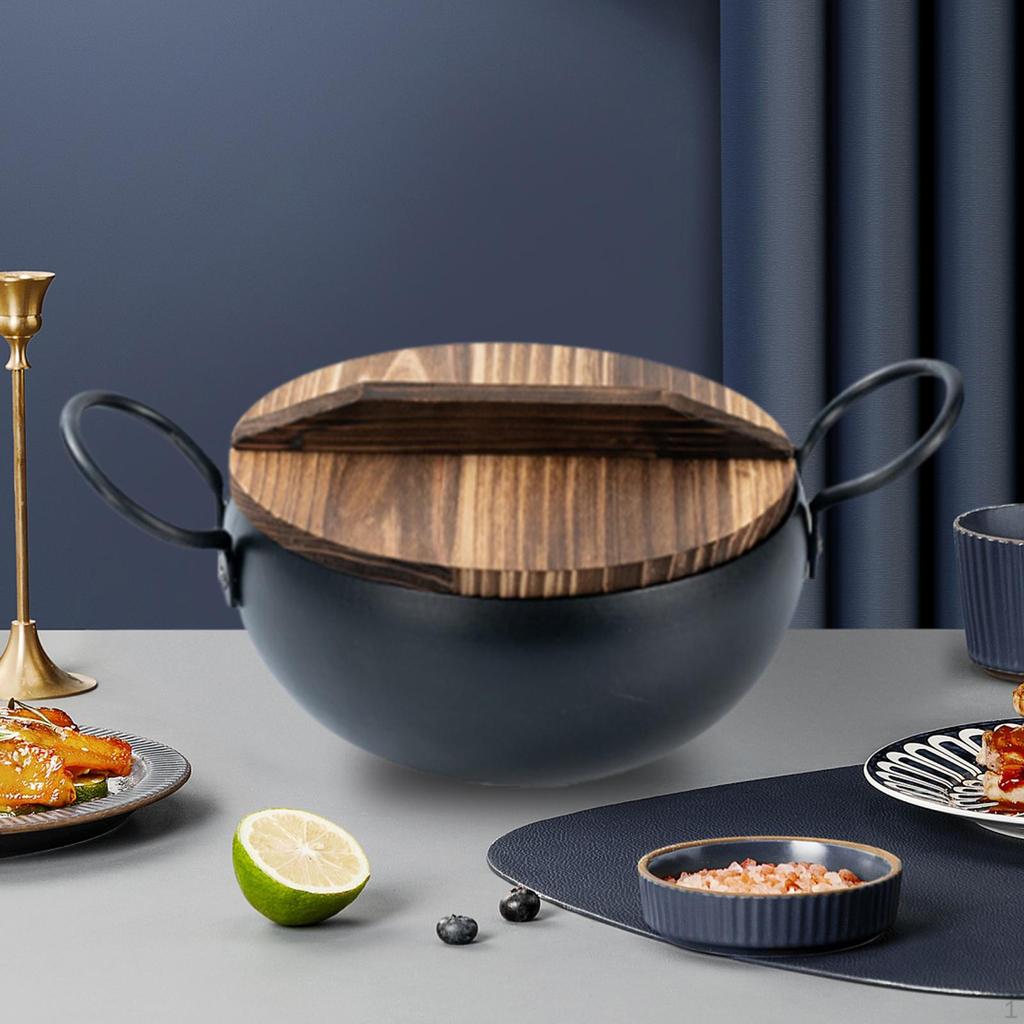 Heavy Duty Stock Pot with Lid for Noodles And Soup Cooking