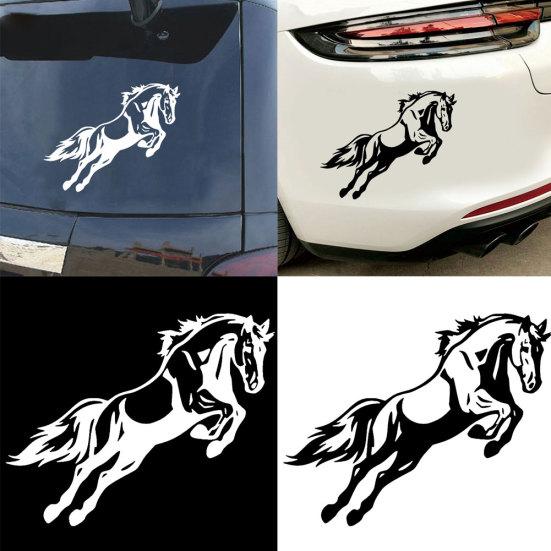 Decorazione dell'autoadesivo riflettente della decalcomania del paraurti della finestra del corpo dell'auto del cavallo da corsa di moda