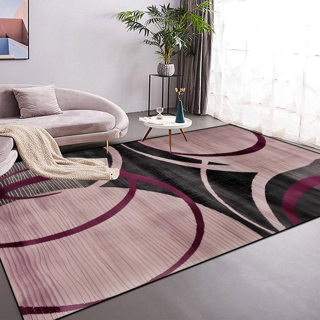 Modern Light Luxury Carpets for Living Room Abstract Large Area Sofa Rug Non-slip Bedroom Decor Rug Washable Coffee Table Mat