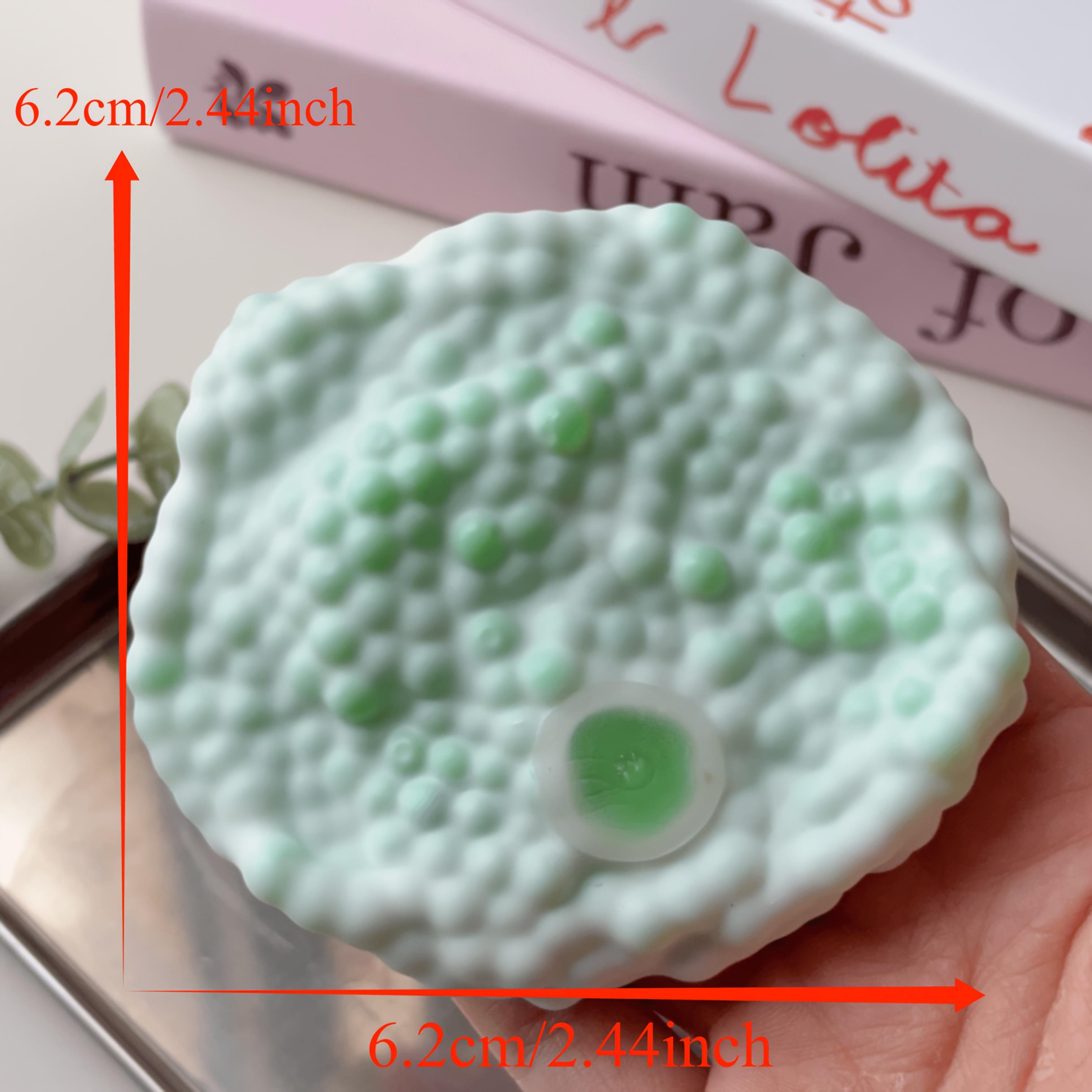 

1PC Double Layered Ice Skin Stress Ball, Handmade Sand Toy with Magic Texture, Fidget Gift for Kids Adults светло-серый