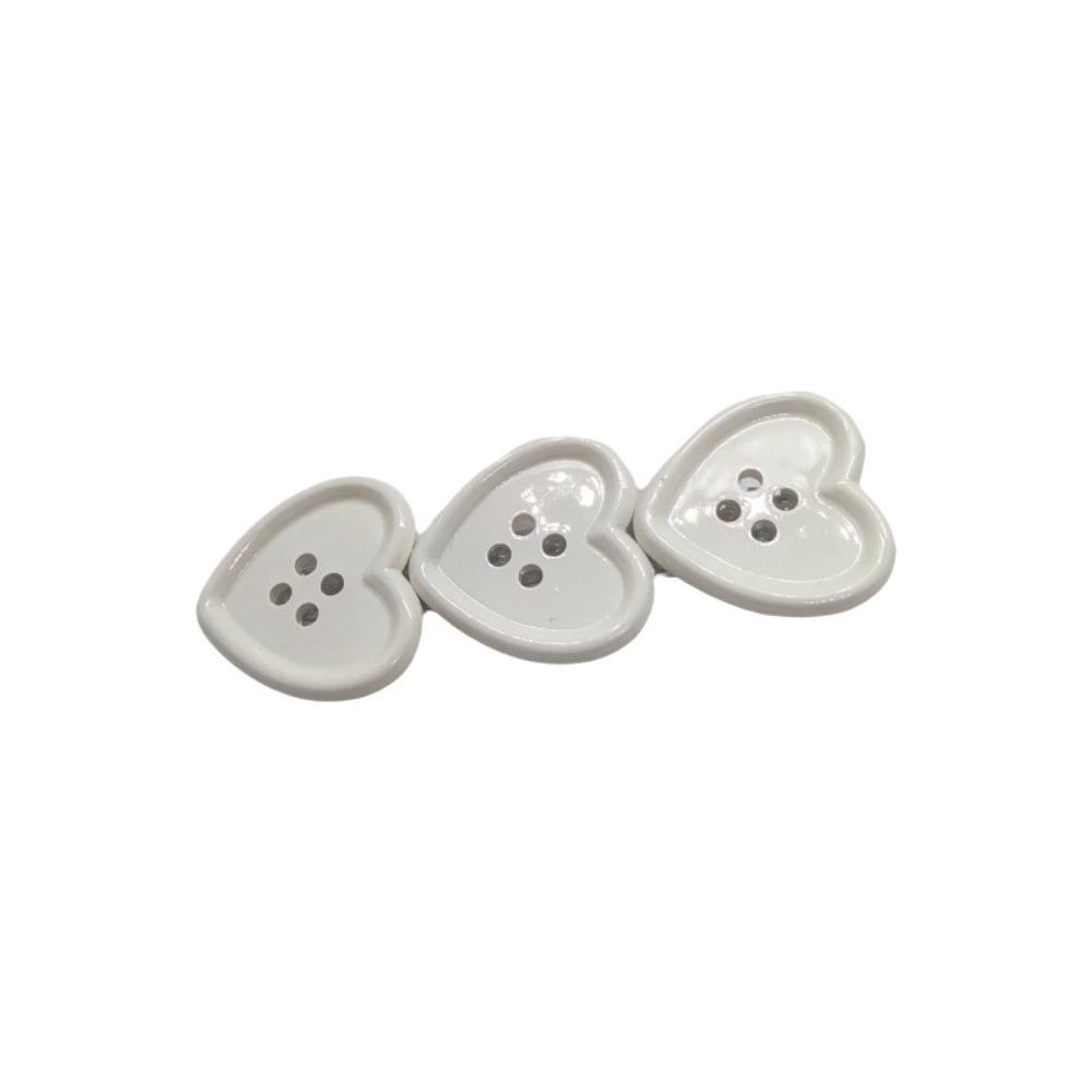 Heart Shape Heart Hair Clip Non Slip Button Hair Clip Cute Plaid Hair Clip Gifts Style 4