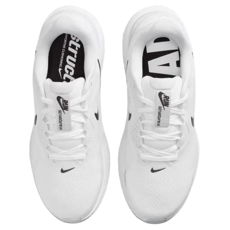 Nike Structure 26 White Black Women Sneakers Pure-Platinum HJ1101-101