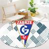 Tappeto Rotondo Gornik Zabrze, Tappeto per Soggiorno Camera da Letto Divano Stanza dei Giochi Decorazione, Tappetino Antiscivolo