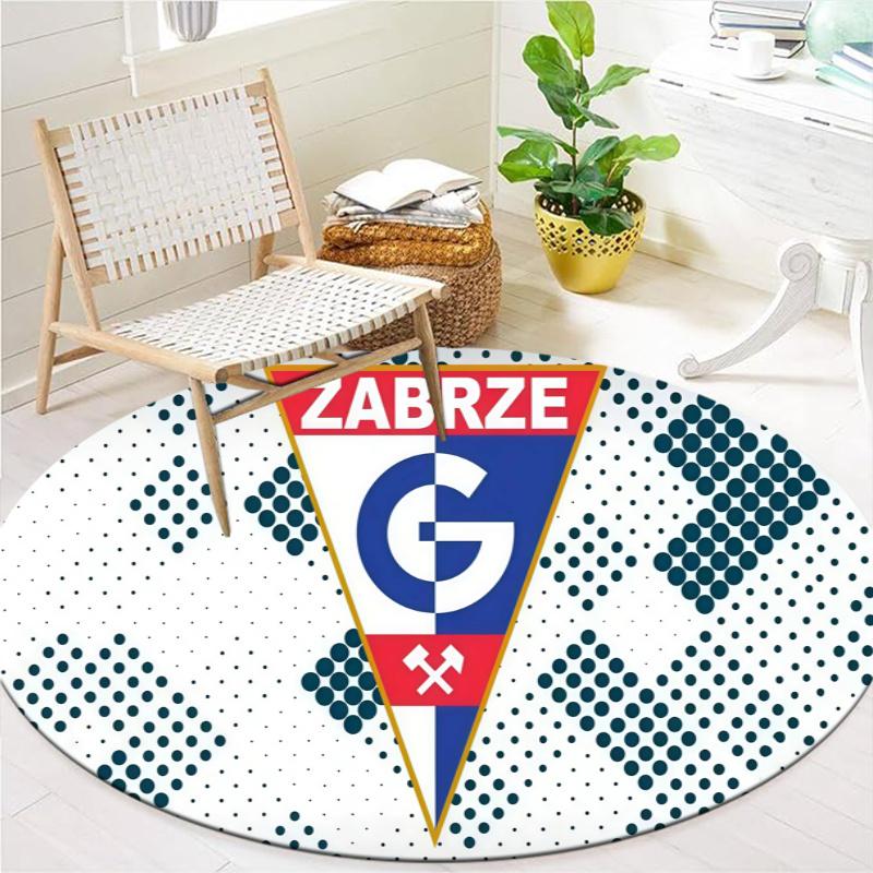 Tappeto Rotondo Gornik Zabrze, Tappeto per Soggiorno Camera da Letto Divano Stanza dei Giochi Decorazione, Tappetino Antiscivolo