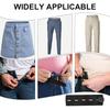 10Pcs Belt Waist Extension Buckle Pant Extender Button Unisex Elastic Trouser Jeans Skirts Buttons for Pregnant Women Fat Man
