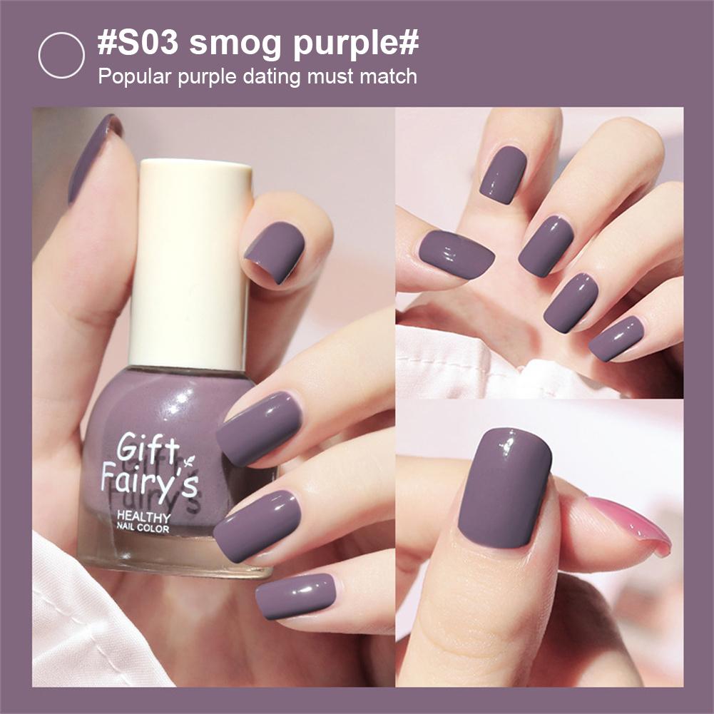 Water-Based Peelable Nail Polish No-Bake Nail Polish Nude Long Lasting Colorfast Nail Polish