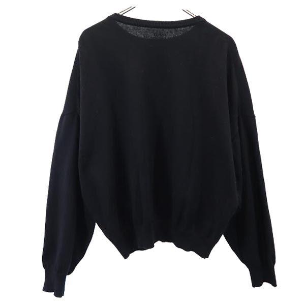 FORME Long sleeve Crew neck sweater F black Long sleeve knit Men's Used
