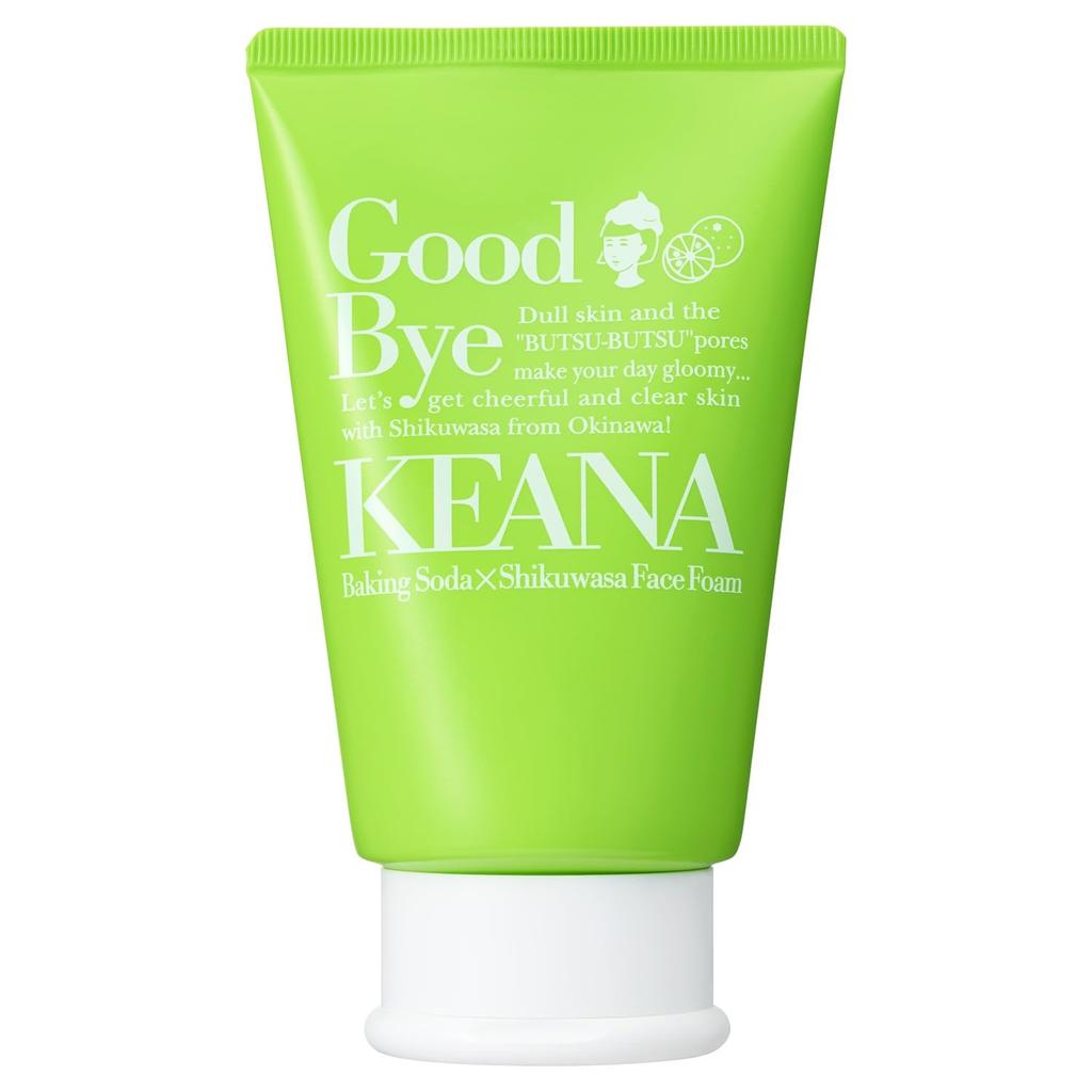Pore Nadeshiko Okinawa Shikwasa Baking Soda Foaming Cleanser 100g - Pores, Sebum, Blackhead Remover, Moisturizing Face Wash
