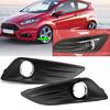 Car Front Bumper Fog Light Lamp Bezel Frame Cover Grille Frame Cap Left Right For Ford Fiesta 2013 2014 2015 2016 2017 2018