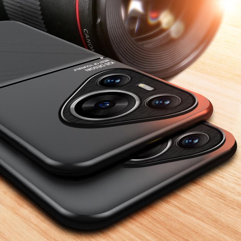 Pro Huawei Pura 70 70 Pro 70 ProPlus 70 U texturovaný magnetický čtyřrohový plně kryjící nárazuvzdorný a proti pádu odolný kryt na telefon