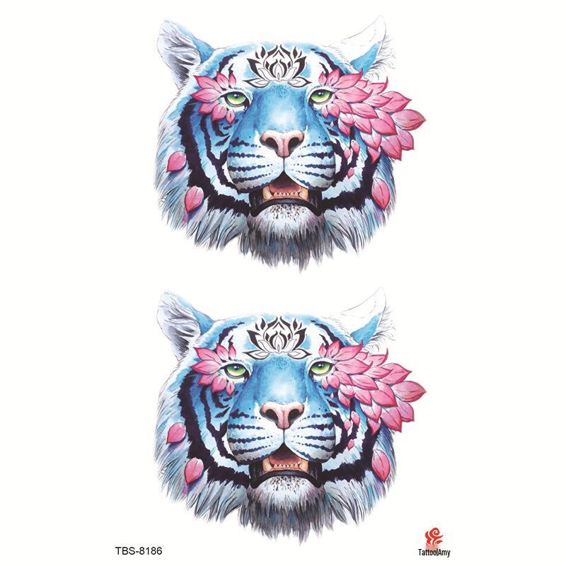 Wasserdichtes Ganzarm Totemsymbol Tattoo Aufkleber Set