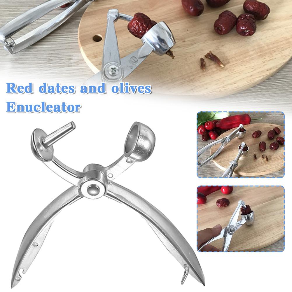 Zinc Alloy Cherry Corer Reusable Washable Cores Remover Kitchen Supplies