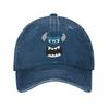 Monsters Inc Sulley Face Baseball Cap Retro Distressed Washed  Snapback Hat for Unisex Women Outdoor Summer Adjustable Hats Cap