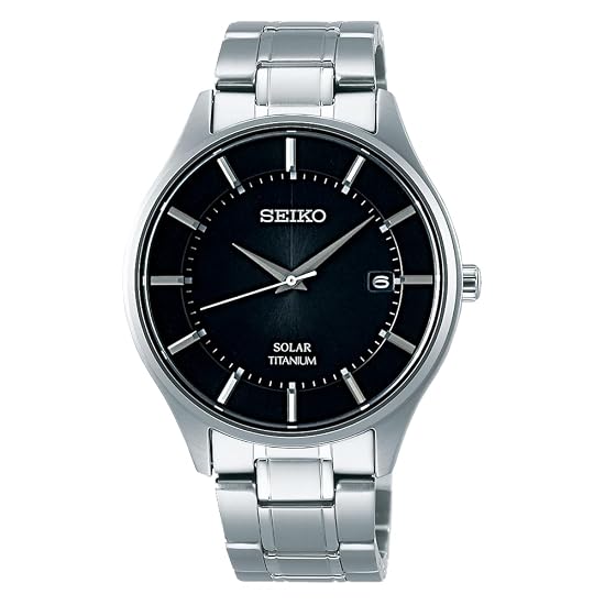 [OROLOGIO SEIKO] SEIKO SELECTION SBPX103 Orologio da Uomo, Made in Japan, Alimentato a Energia Solare, Datario, Zaff