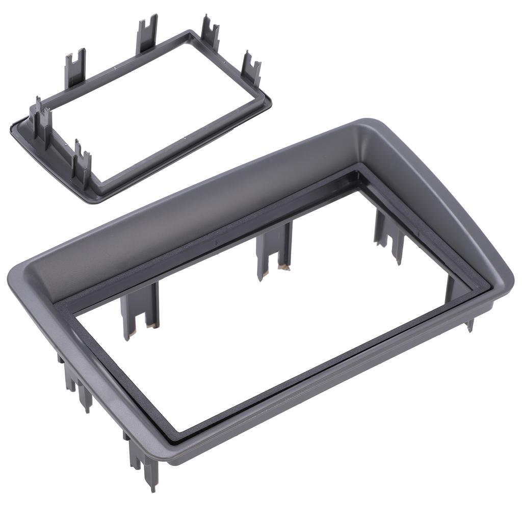 2Din Car Stereo Radio Fascia Center Control CD Dash Panel Frame Replacement for FIAT Panda 2003?2012