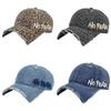 Baseball Cap With Embroidered Letters Adjustable Sunshade For Men And Women