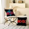 Music Art A-ACDC Cushion Cover Decorative Pillow Sofa Home Decor Case Pillow Cases