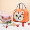 Lunch Bag Cute Cartoon Animal Pattern Waterproof Large Capacity Portable Thermal Insulation Lunch Box Bag for Women Men