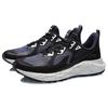 Li Ning Cloud Shield Lightweight Rebound Cushioning Low Top Running Shoes Unisex Black Gray ARHR079-1