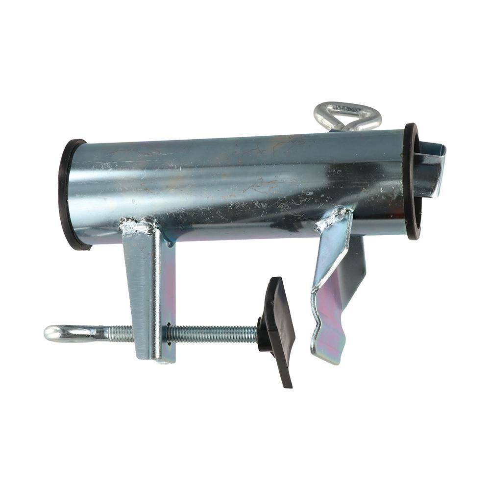 

Прочный зажим для зонтика, простой в установке, прочный держатель для зонта на террасе чёрный