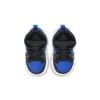 Jordan AJ1 Mid Infant Black Hyper Royal White 640735-077