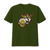Mens WILDCATS Cool T Shirt Black vintage Washed Stretched Casual graphic Breathable Versatile Comfortable Stylish