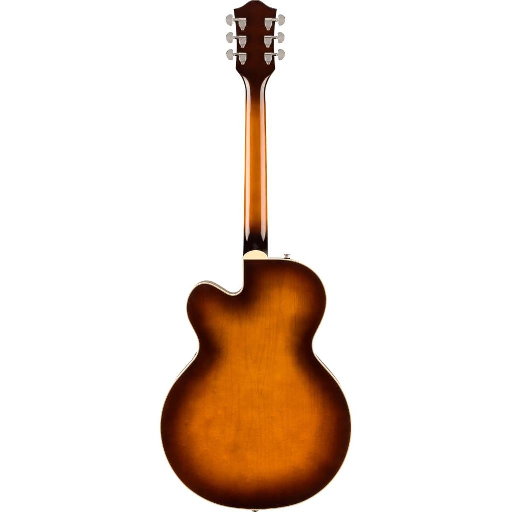 Gretsch G2420T Streamliner Hollow Body with Bigsby Laurel Robusto Burst / Fingerboard, Broad'Tron BT-3S Pickups,