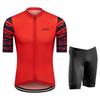 Outdoor Cycling Suit Men's Cycling Clothing Summer Bicycles Jersey Sets Mountain Bike Bib Shorts Motocross Triathlon Maillot Shirts Ciclismo