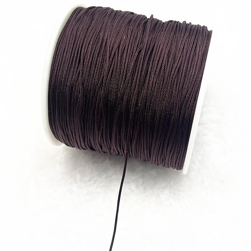 5yards 1.5mm Nylon Cord Thread Chinese Knot Macrame Cord Bracelet Braided String DIY Tassels Beading Shamballa Thread
