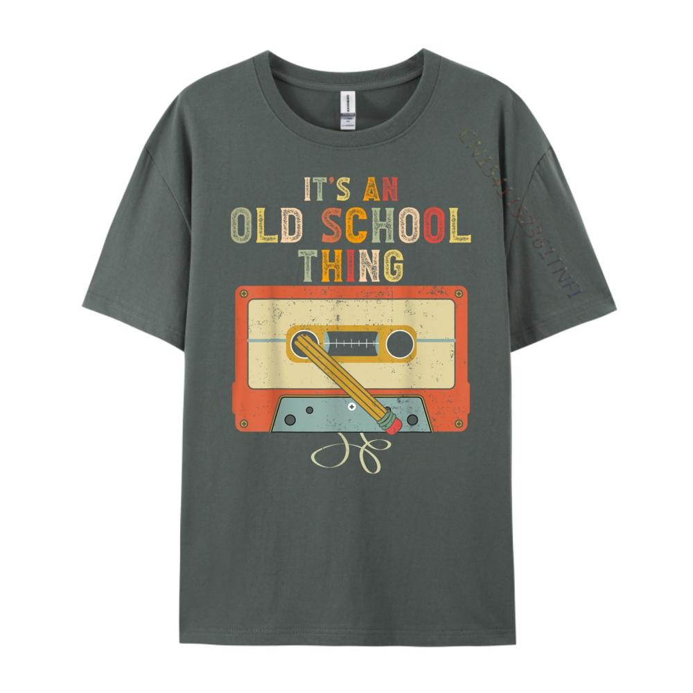 Retro Cassette Tape Music 80s 90s Women Plain T Shirts Wholesale Mans Year 2025 Graphic T Shirts Tshirts Unisex Vintage Style