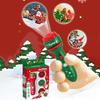 Children Projection Christmas Handheld Flashlight Projector 24 Kinds Of Design Education Santa Claus Tree Toys Gifts Flashlights