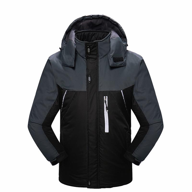 Buy Outdoor Mountaineering Cold Jacket and Velvet Thickening Hooded