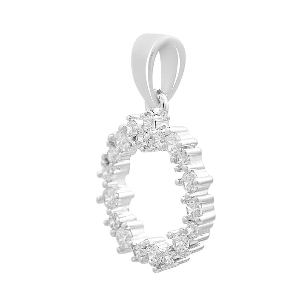 Серебряная подвеска с фианитами (2209294)