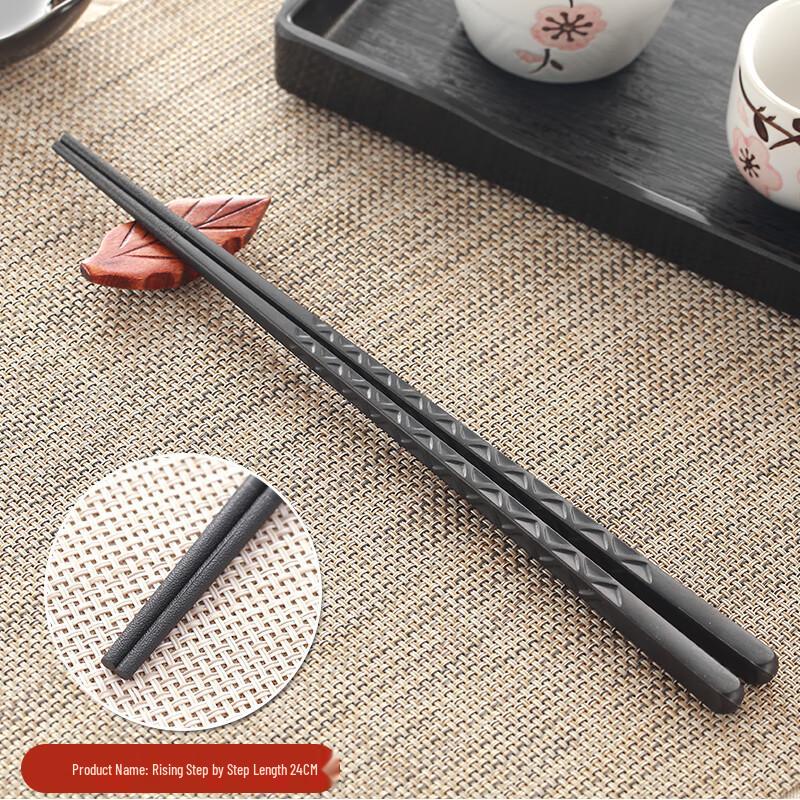 QX Non-slip Melamine Alloy Chopsticks