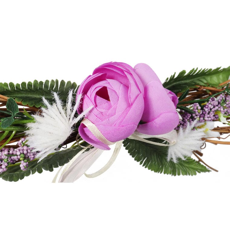 Easter decoration composition ON wicker FOR HANGING 25 cm
