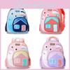 Kids Backpack With Cartoon Snail Print And Ventilated Back System For Toddler School Use