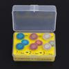 6pcs/set 3 Colors Mixed Dental Composite Resin Polishing Disc Kit Spiral   Brush Burs