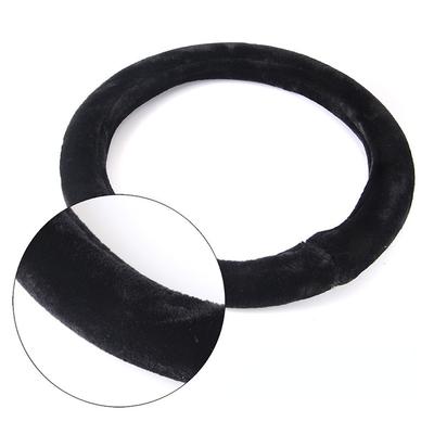 Woll-Plüsch-Auto-Lenkradbezug, weich, warm, liefert bequemen Auto-Radschutz