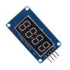 Red Light LED Digital Display 4 Digit 7 Segments Module Adjustable Brightness