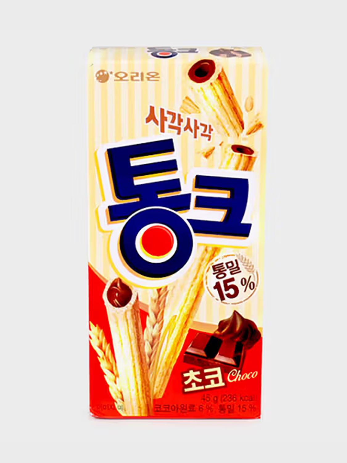 Orion Tongkeu Chocolate Wafer Snack 45g 1ea