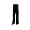 Emporio Armani Ss25 Long Straight Solid Color Casual Pants Women bottoms Black EW0004-87AF1-2911