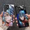 JJK Mahito Phone Case for Samsung Galaxy S26 S25 S24 S23 S22 S21 S20 Note20 Plus FE Ultra Glass Protective Cover
