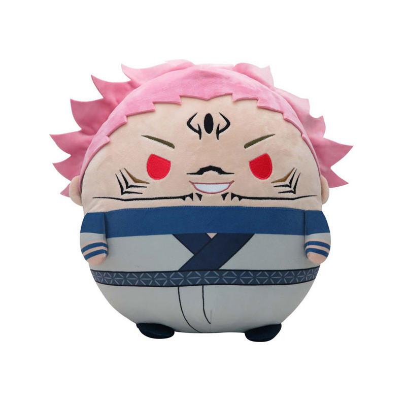 בובות קטיפה חמודות של Jujutsu Kaisen עם דמויות גוג'ו סאטורו, יוג'י איטאדורי ומגומי פושיגורו בעיצוב קטיפה קצרה ורכה לאספנים ומעריצים
