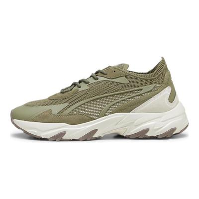 Injector Knit Arid Desert Shock Absorbing Durable Low Top Casual Shoes Men Sneaker Green 392723-02