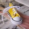 Colorful Canvas Shoes Keychain - Creative Casual Bag Pendant & Car Key Accessory Gift