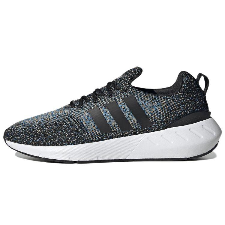 Adidas Swift Run 22 Black Orange Rush Unisex Sneakers Core-Black GZ3508