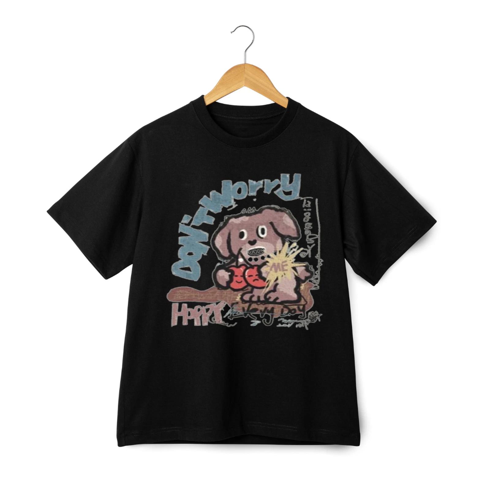 Koi Fish Vintage Flower Pattern Japanese Art Floral Koi Carp T-Shirt XS