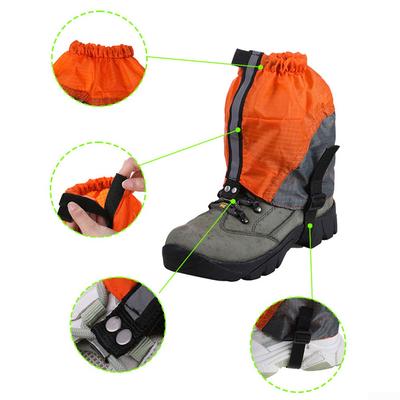Wasserabweisende Nylon-Wanderfußabdeckungen für den Außenbereich, wasserdichte Beingamaschen